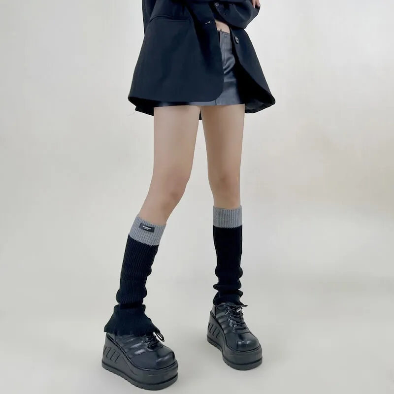 Academia joint color leg warmers