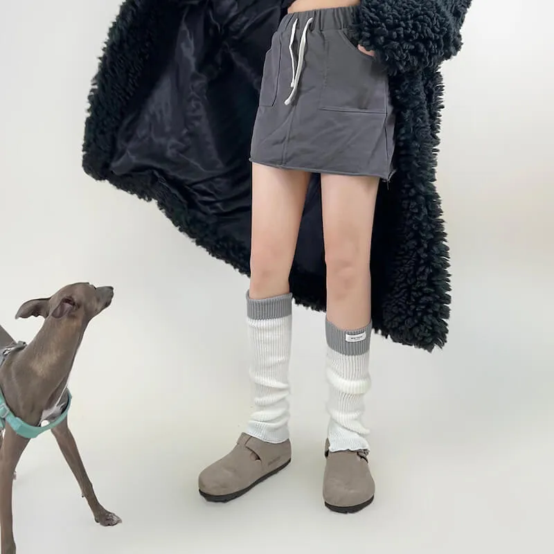 Academia joint color leg warmers