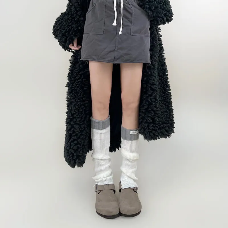 Academia joint color leg warmers