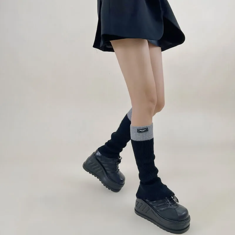 Academia joint color leg warmers