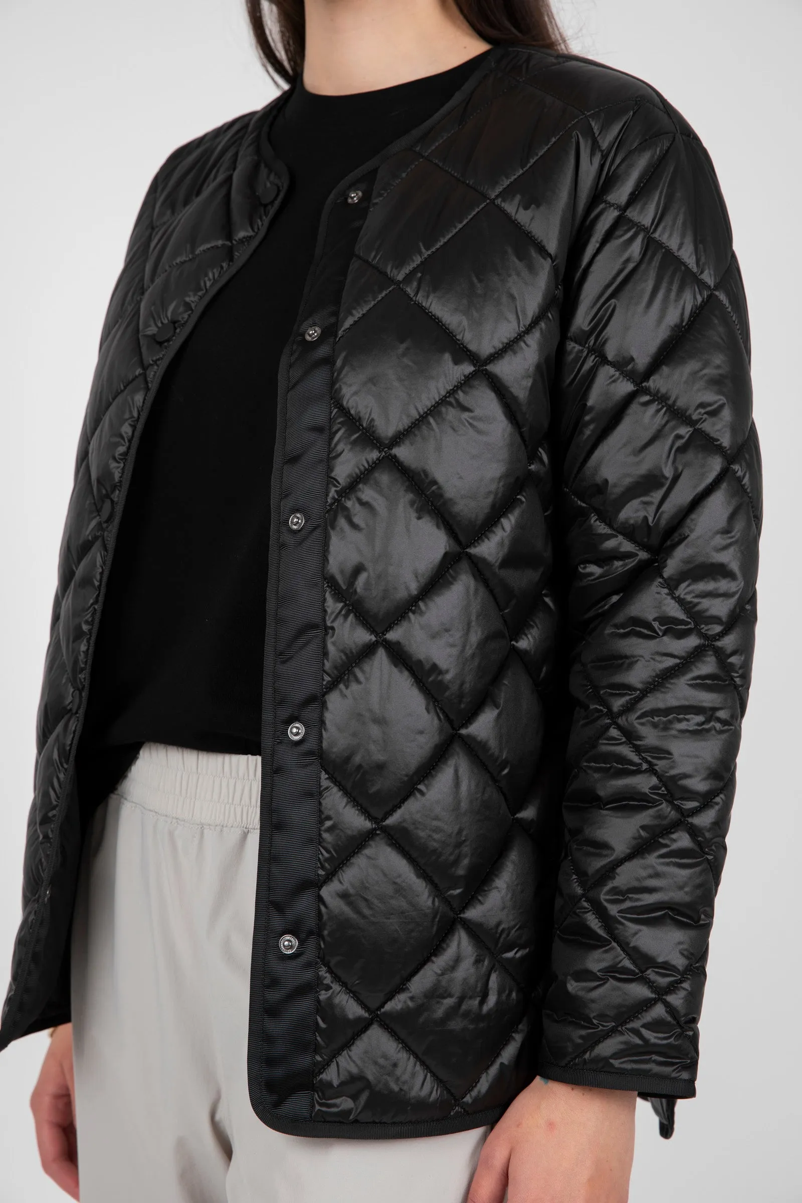 Alpine Quilted Jacket - Black