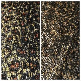 Animal Print Sequin One way stretch dress fabric 55" Wide M636 Mtex