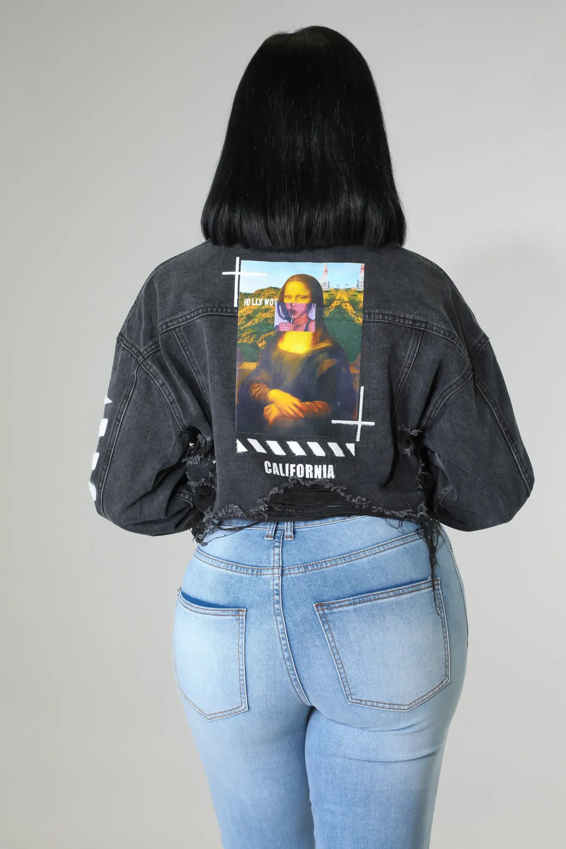 Baddie In Cali Black Jacket