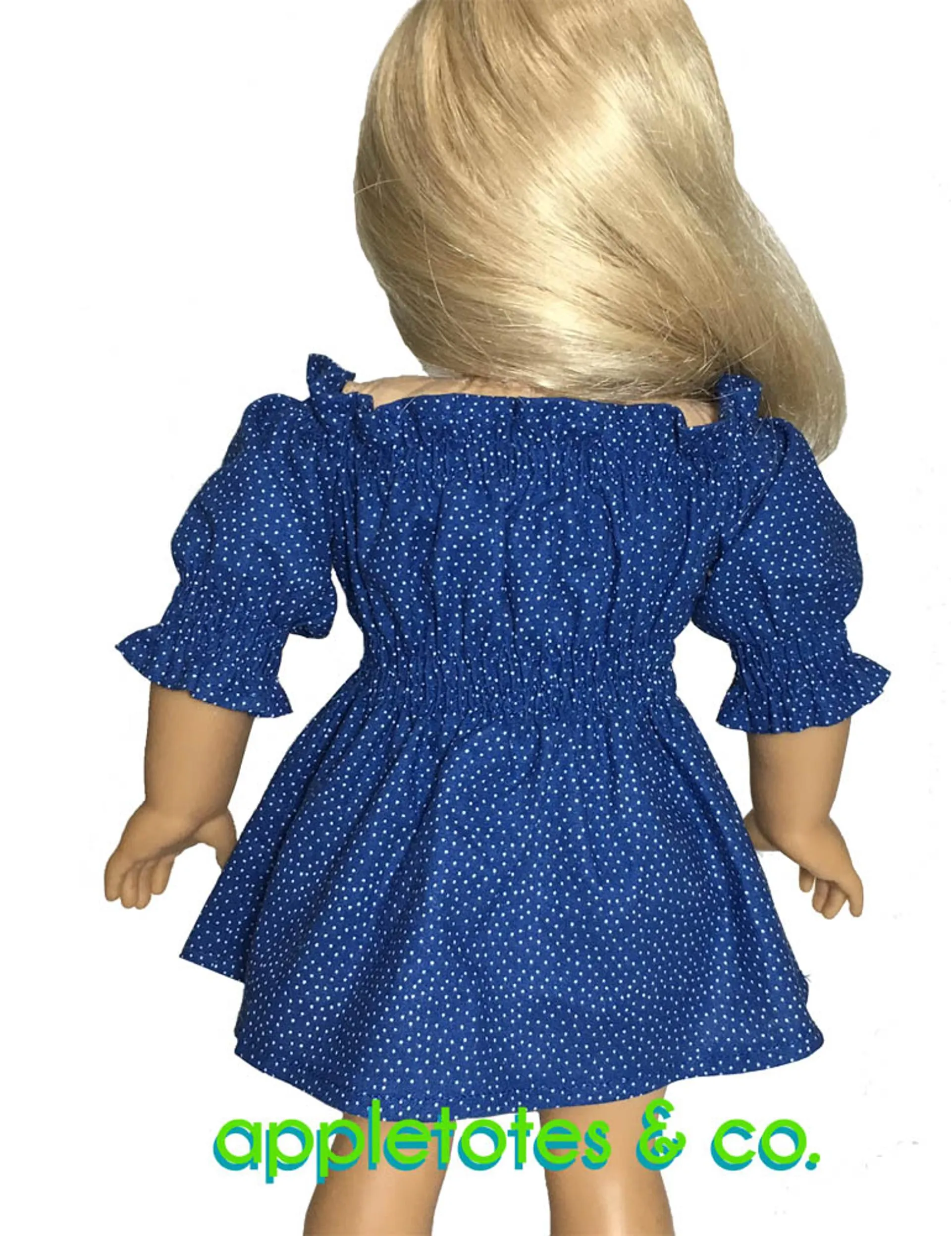 Brooklyn Dress Sewing Pattern for 18" Dolls