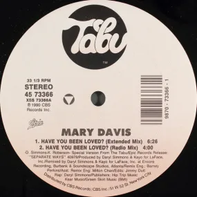 Mary Davis - Have You Been Loved? (12", Maxi) (VG )