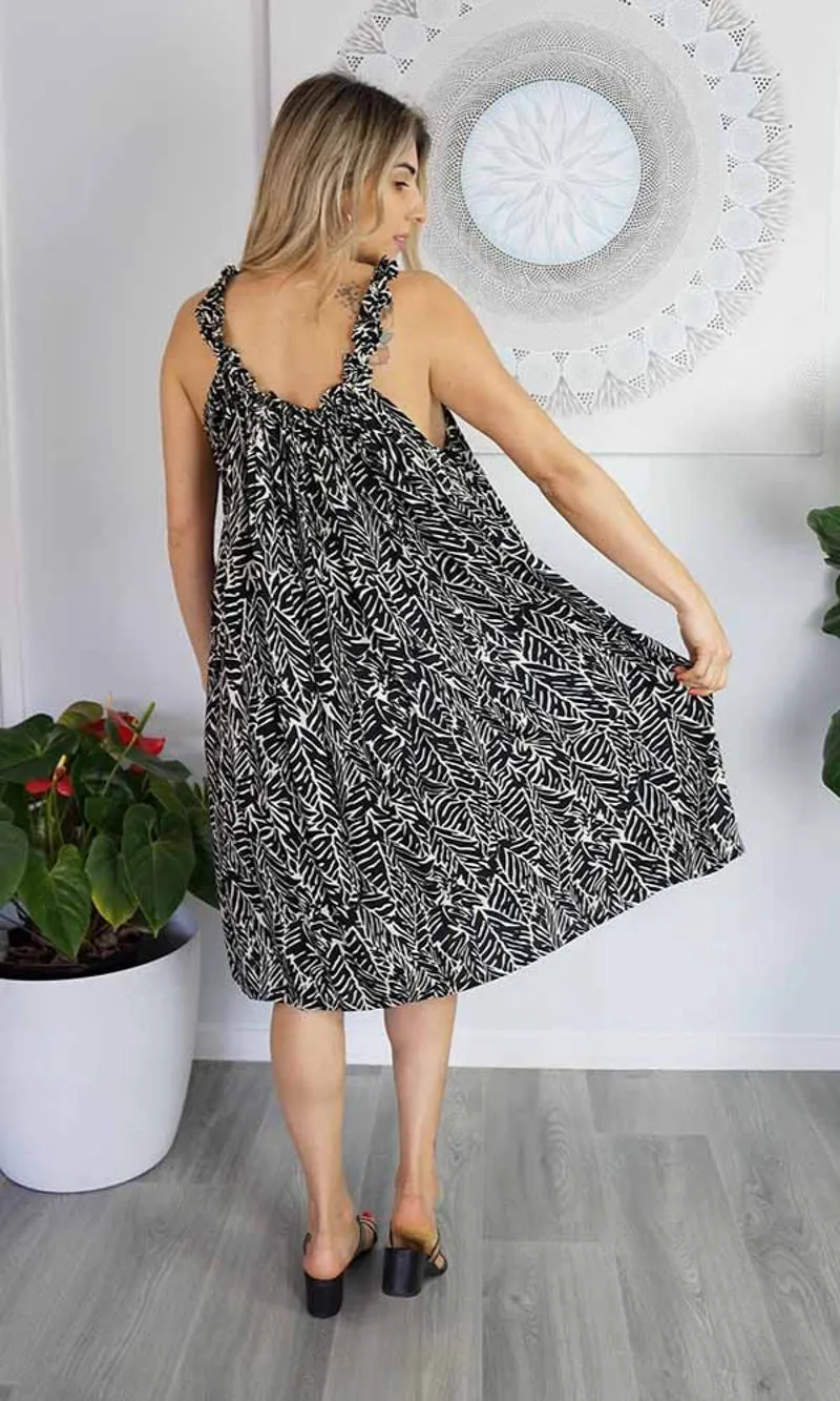 Rayon Dress Magnum Short Jungle, More Colours
