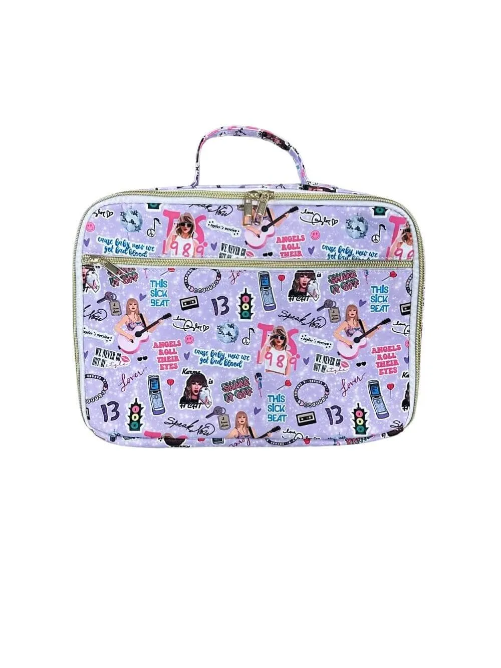 Rock Star Lavender Back to School Lunch Box