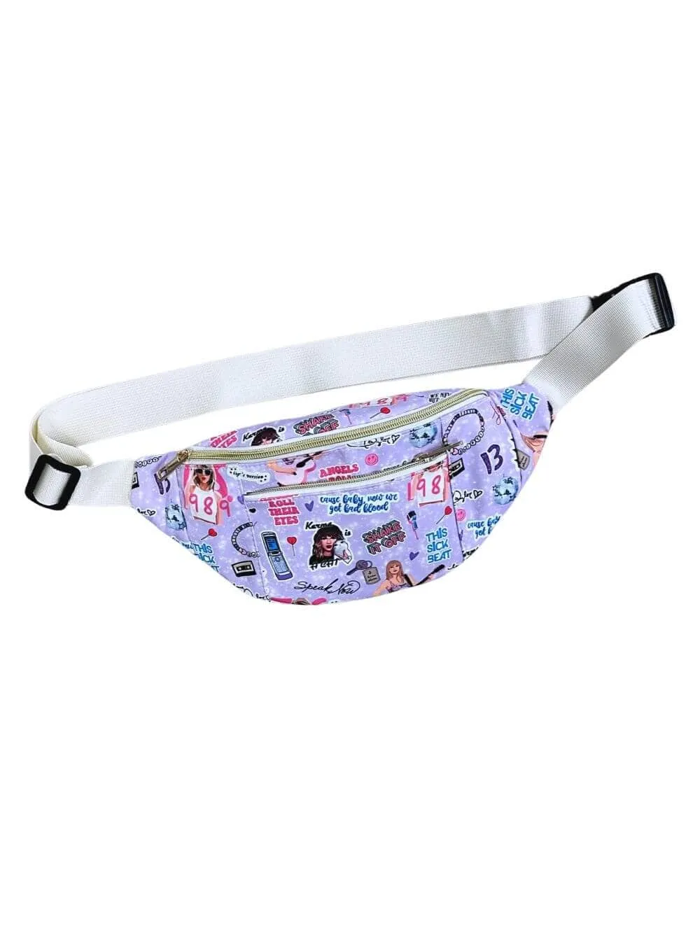 Rock Star Lavender Cross Body Beltbag
