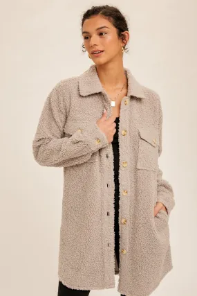 Some Like It Hot Shacket - Ash